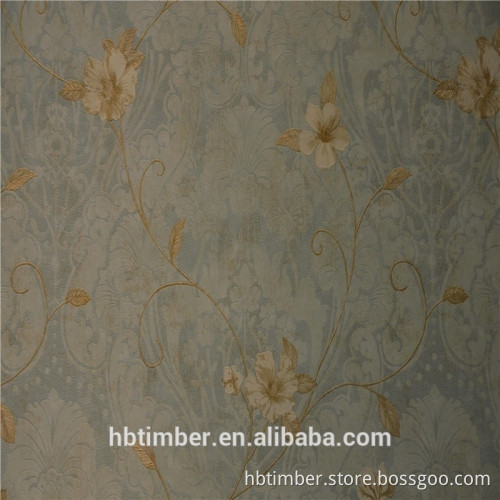 Waterproof vinyl wallpaper price for home wallpaper decoration interior